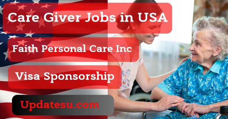 Caregiver Jobs in USA with Visa Sponsorship 2024
