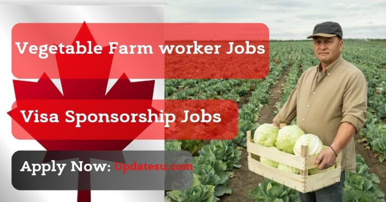 Canada Vegetables Farmworker Jobs 2023