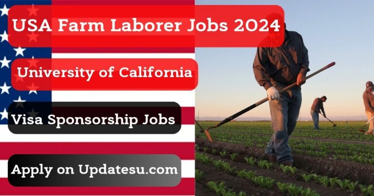 USA Farm Laborer Jobs 2024 with Visa Sponsorship
