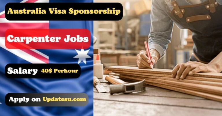 Build Your Future: Carpenter Jobs in Australia with Visa Sponsorship (2024)