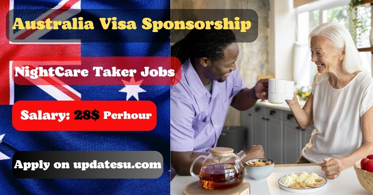 Australia Night Caretaker Jobs with Visa Sponsorship 2024