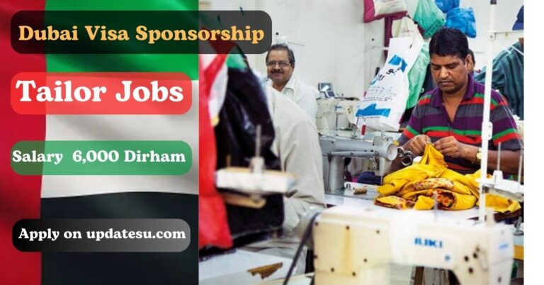 Tailor Jobs in Dubai Marina with Visa Sponsorship (2024)