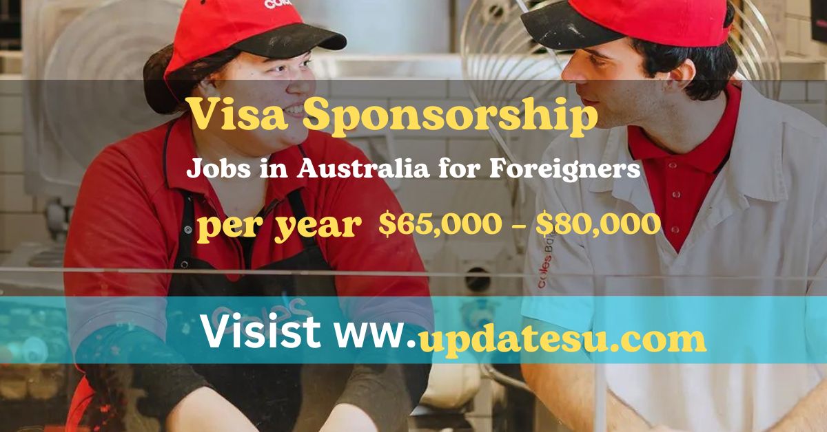 Australia Baking Jobs 2024 for Foreigners ($65,000 – $80,000 per year)