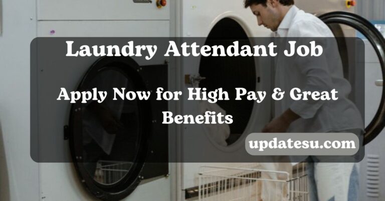 2024 Laundry Attendant Job i\n Canada – Apply Now for High Pay & Great Benefits!