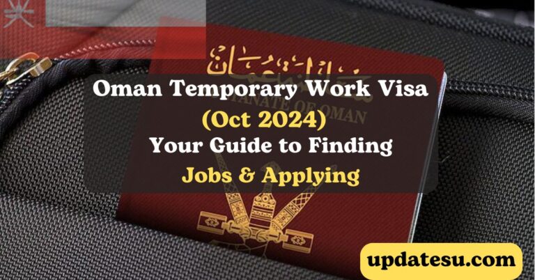 Oman Temporary Work Visa (Oct 2024): Your Guide to Finding Jobs & Applying