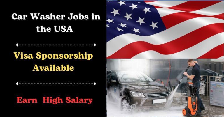 Car Wash Jobs with Visa Sponsorship in the USA