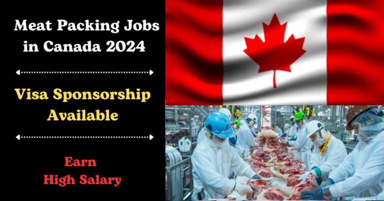 Meat Packing Jobs in Canada 2024 with Visa Sponsorship