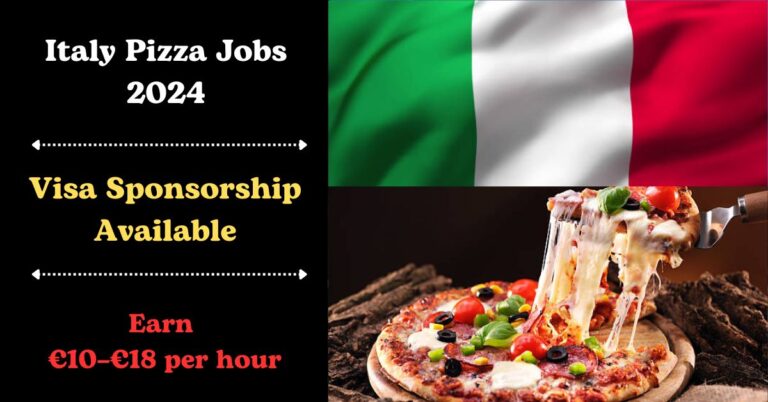 Italy Visa Sponsorship Pizza Jobs