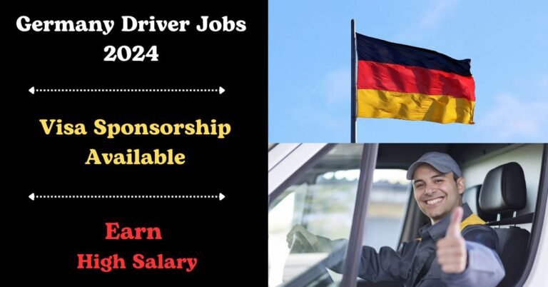 Germany Visa Sponsorship Driver Jobs