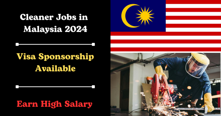 Welding Jobs in Malaysia 2024 with Visa Sponsorship