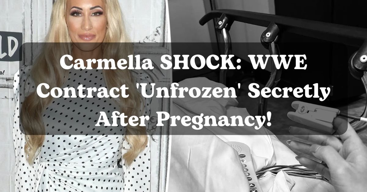 Carmella SHOCK: WWE Contract 'Unfrozen' Secretly After Pregnancy!